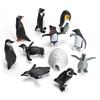 11Pcs/Set Animal Model Realistic Cognitive Education PVC Great Penguin Simulation Animal Model Birthday Gift