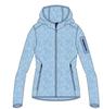 CMP Hooded Jacket with Zip Blue Black