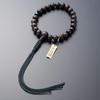 Buddhist Altar Shop Takita Shoten Buddhist Prayer Jodo Shinshu Buddhist Formal Prayer Beads for Striped Ebony Blue Eye Silk Prayer Beads Kyoto For