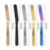 Spatule à glaçage pour étaler et décorer les gâteaux en douceur avec manche poli