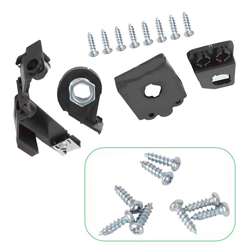 Car Front Bumper Headlight Bracket Repair Kit For Volkswagen Tiguan   2024 an Version 5NA998225A 5NA998226A
