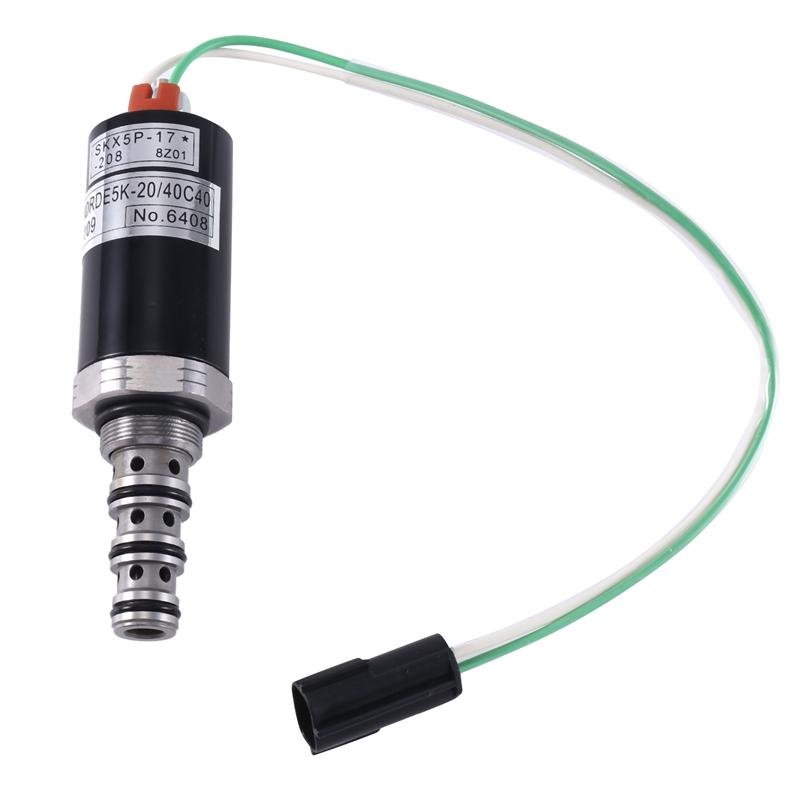Durable-Spare Parts XJBN-00382 XJBN00382 Excavator Solenoid Valve KDRDE5K-20/40C07-109 For Hyundai Excavator XJBN-00014 R215-7 R
