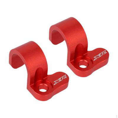 2 Stuks Remleiding Klemmen Set Stevige Leiding Gesp Achtergeleider Klem voor
