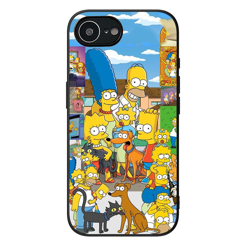 S-Simpsons Comics Bart Phone Case for Apple iPhone 12 13 Mini XS 11 Pro Max 7 8 Plus + XR 8+ X SE 2020 SE3 Protective Cover