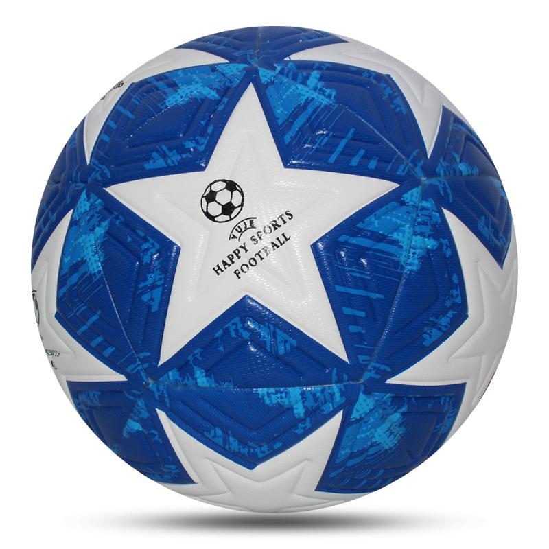 Mingi de fotbal Dimensiunea 5 Material PU profesional Rezistent la uzură de înaltă calitate, fără sudură, antrenament de fotbal în aer liber Joc de meci futbol