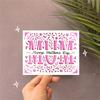 Mom Flower Cutting Dies Metal Die Cuts Embossing Templates Cuts Stencils for Scrapbooking Journal Card Decoration
