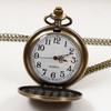 10pcs/lot Wholesale Vintage Military Quartz Pocket Watches Necklace with Age Design Pendant Pocket FOB Watch Chain Gift