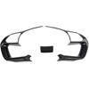 Korlot Carbon Fiber Interior Steering Wheel Cover Trim for Hyundai Tucson/Santa Cruz 2022-2024 for Elantra 2021-2025