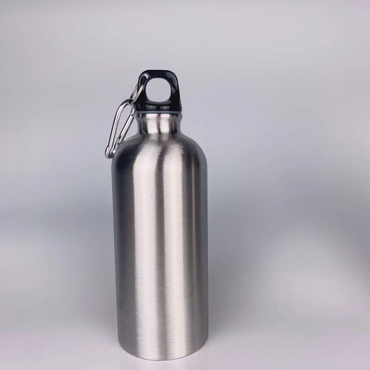 

Трендовая спортивная бутылка для воды - нержавеющая сталь 304, однослойный дизайн кола , идеально подходит для подарков на открытом воздухе и брендирования 500ml