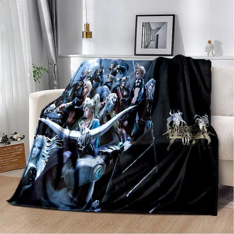 Fashion Final Fantasy Series Game Soft Plush Blanket,Flannel Blanket Throw Blanket For Living Room Bedroom Bed Sofa Picnic