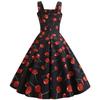 Eaby Amazon Street Fashion Suspenders Swing Skirt