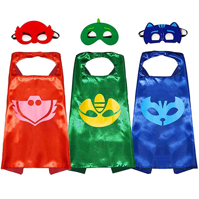 Buy Owlette Gekko Costume Catboy Cape Mask Halloween Fancy Dress at