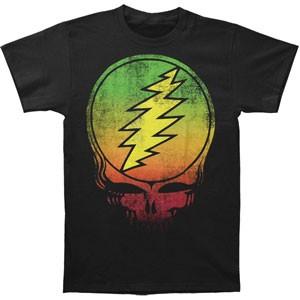 Men s Grateful Dead Syf Logo T-shirt Small Black 3XL