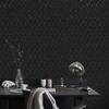 Retro 3d Hexagram Thickened Wallpaper Peel And Stick Classic Waterproof Wall Decoration Vintage Black Luxury Room Decor