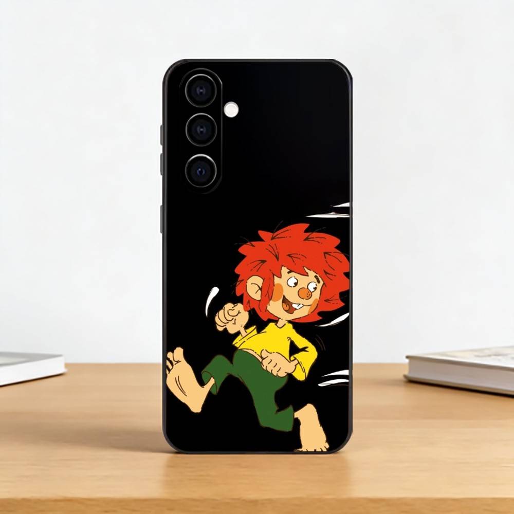 M-Meister E-Eder und Sein Pumuckl Phone Case For Samsung Galaxy A73,A72,A71,A70,A53,A52,A51,Soft Silicone Black Cover