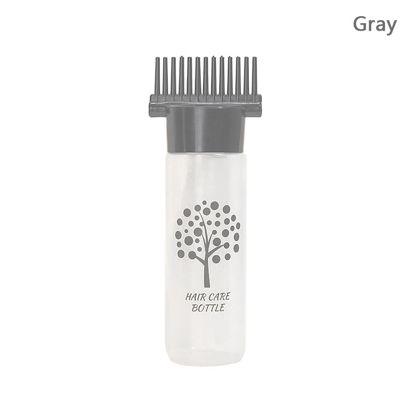 Butelka do napełniania 180 ml na szampon do farbowania włosów, plastikowy aplikator z grzebieniem dozującym, salonowy, do oleju, do koloryzacji włosów, narzędzie fryzjerskie do stylizacji