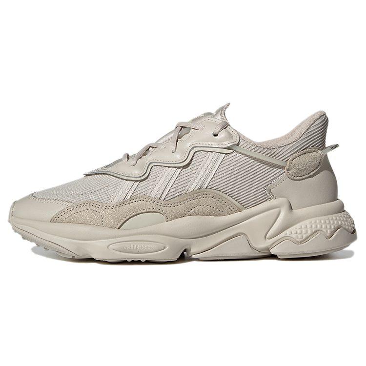 Adidas Originals Ozweego Abrasion Resistant Low top Casual Shoes Unisex Pearl Gray FX6029