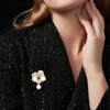 Senior Brooches Flower Leaf Brooch Pins for Women Suit Pendant  Fashion Brooches Jewelry