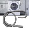 Multifuntional Long 1.83m Washing Machine Drainage Hose Reinforced Plastic Texture Suitable for Smooth Water Flows