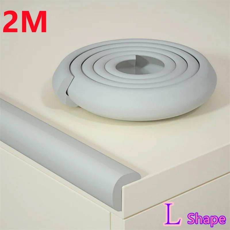 2M Baby Safety Corner Protector Solid Color Edge Guards for Childproofing Home Furniture Corners Table Angle Protection Tape