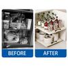 Slide Out Kitchen Storage Shelf No Drill Storage Tray Cabinet Organizer  Dishes Cups Supply