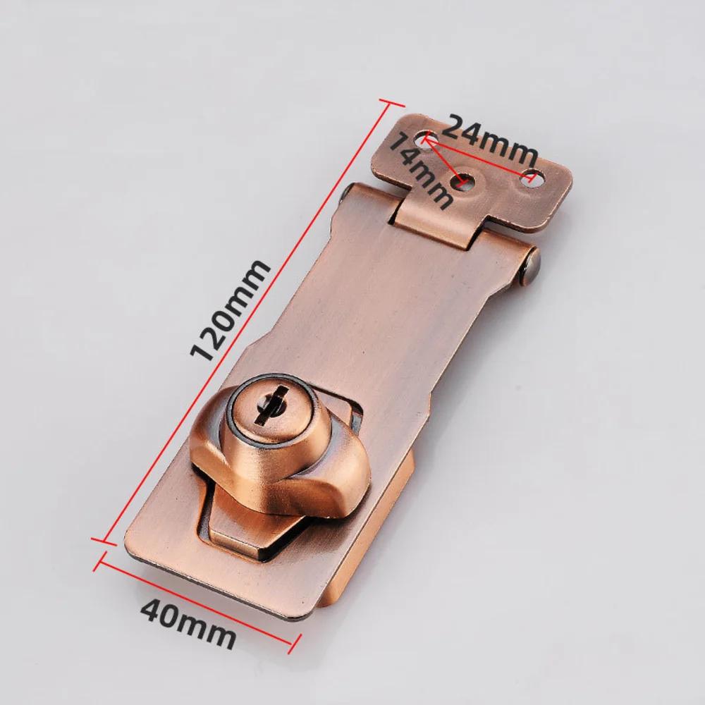 Blocare de înaltă calitate, rezistentă, fără capse, fără perforare, cu blocare dulap dublă cu ușă, încuietoare dulapului de birou, feronerie de securitate