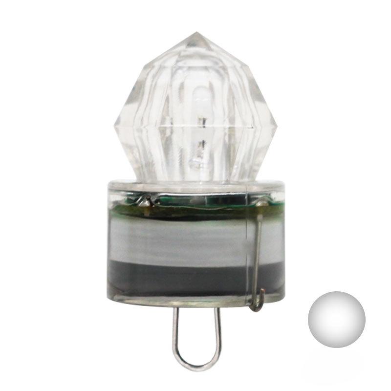 1 Stück Tiefsee Diamant Nachtangeln LED Unterwasser Fischköder Licht, Schnell Fisch Licht Wasserlicht Fischköder Mehrfarbiges Fischlicht