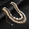 Exquisite Luxury Imitation Pearl Trousers Hipster Pant Jean Keychain for Men Punk Trousers Jeans Keyring Hiphop Jewelry