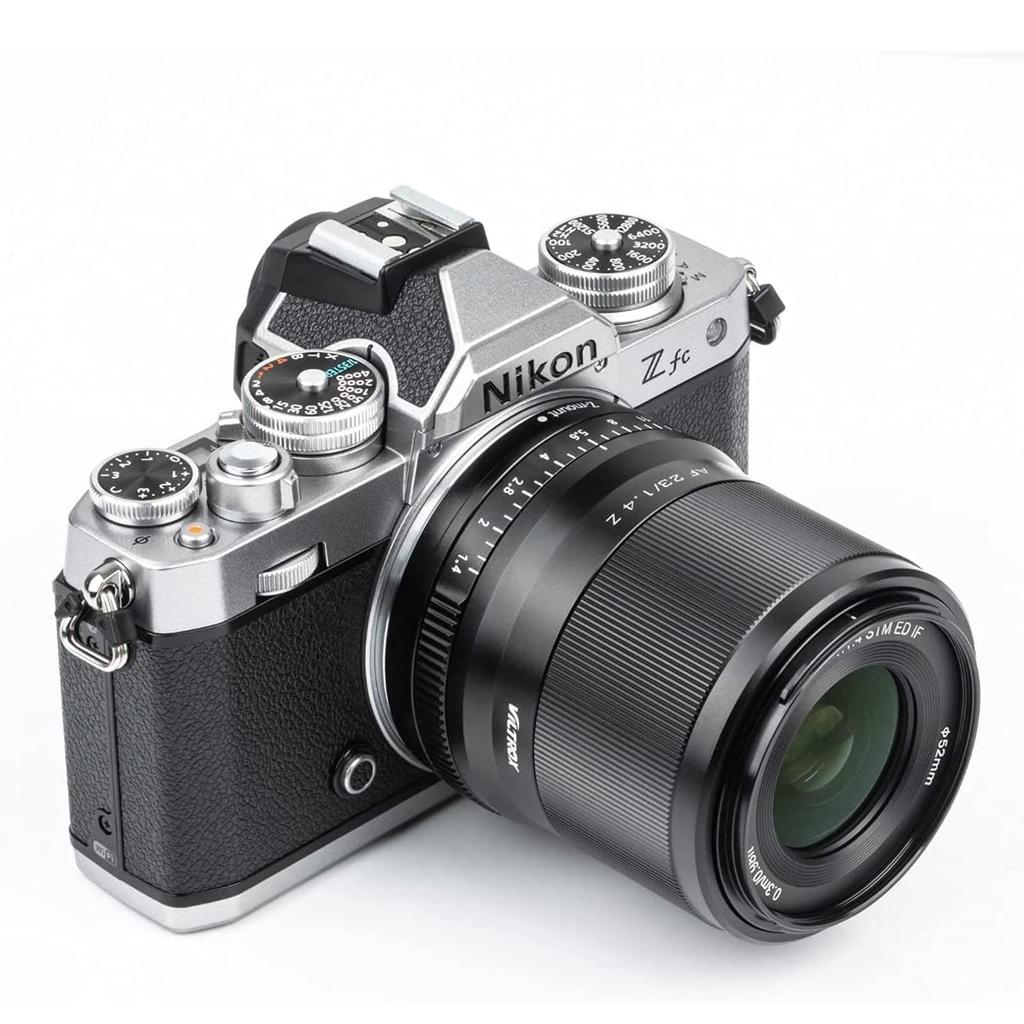 Viltrox 23mm Autofocus Large Aperture Eye AF Lens for Nikon Z Mount Cameras and ZII with Lens Filter Combo F/1.4 APS-C Z5, Z50, Z6, Z6II, Z7,