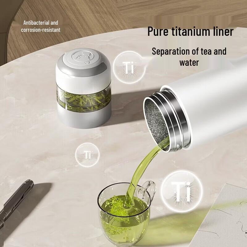 TOMIC Tea Infuser Vacuum Thermos