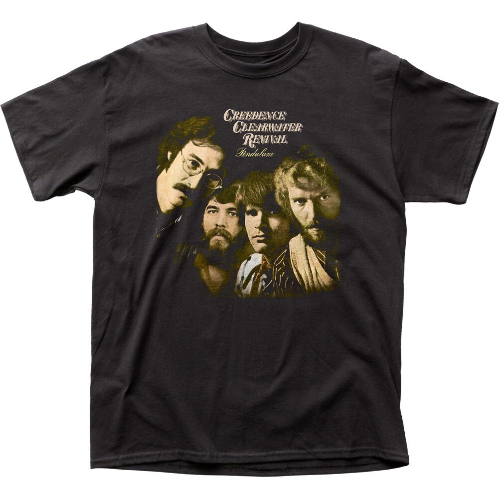 Creedence Clearwater Revival Pendulum T Shirt Mens Licensed Rock N Roll Black XXXL