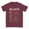 Novelty Black History Growth Mindset  TShirts Unisex Round Neck Pure Cotton T Shirt  Short Sleeve Tees Classic Tops