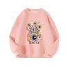 Girls' Fashionable Camera and Flower-patterned Hoodie for Children, Winter and Autumn Casual Hoodie for Kids