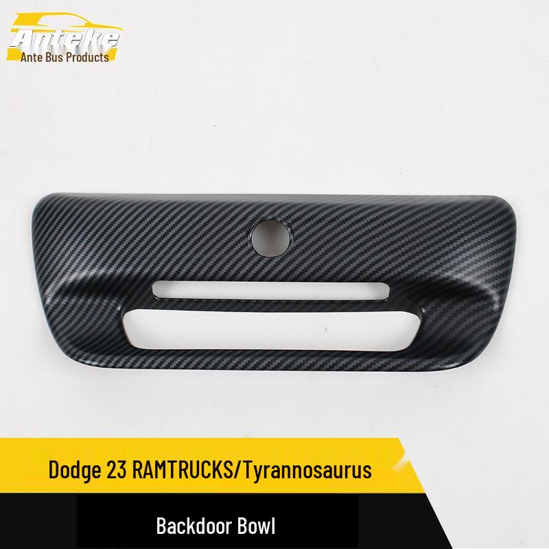 Scratch-Resistant Rear Door Bowl Cover for Dodge Ram 2023