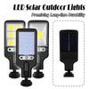 Led Outdoor Solar Light Of 3 Modes Downlight Sensor With-human-body Waterproof Led-lamp 2.5w/5.5v 30cob/72cob Wall-light Garden