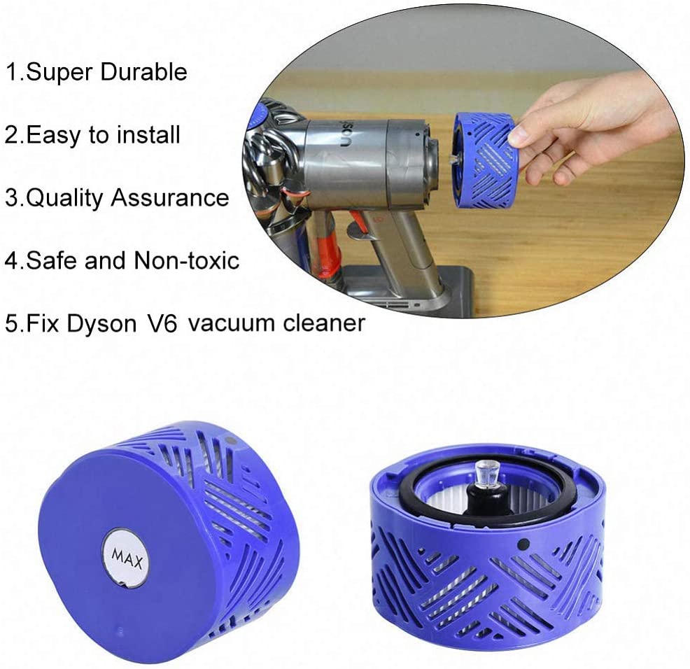 Hepa Post Filter Assy Replacement Kit For DysonV6 DC58 DC59 DC62 DC72 DC74 SV03 SV04 SV05 S Vacuum Cleaner Spare Parts 966741-01