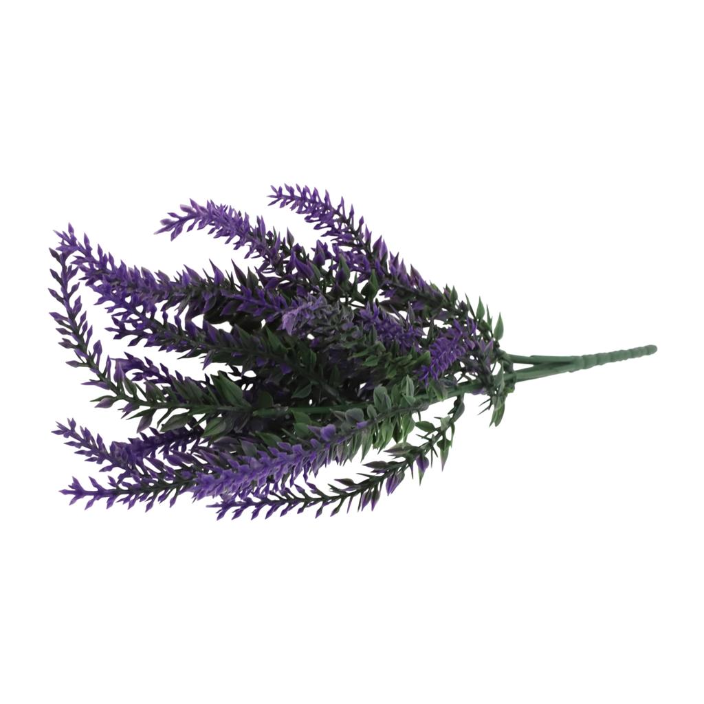 Hot Sale 100% Brand New Lavender Bouquet Simulation Bouquet Plastic Wedding Cold Resistant Lavender Gypsophila