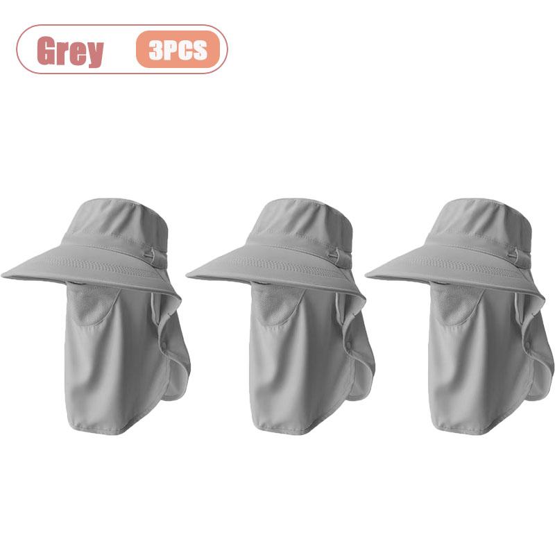 Full Protection Sun Hat with Face Cover and Neck Breathable for Women Summer Outdoor Fishing Hiking Climbing UV Protection Cap