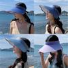 Sun Protection Hat With Wide Brim Summer Beach Cap For Outdoor Activities