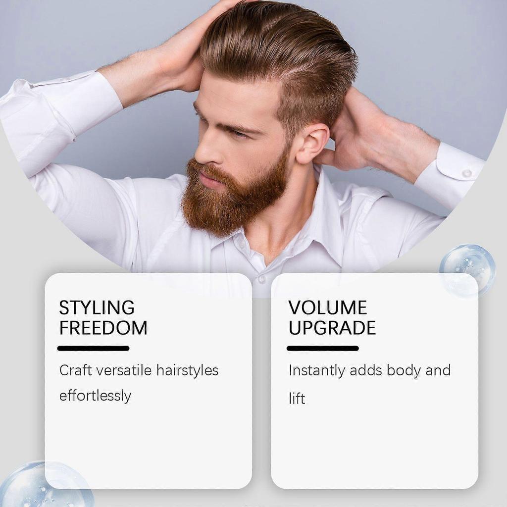 East Moon Men's Hair Texture Powder Is A Natural, Long-Lasting, Three-Dimensional, Non-Sticky And Fluffy Styling Powder