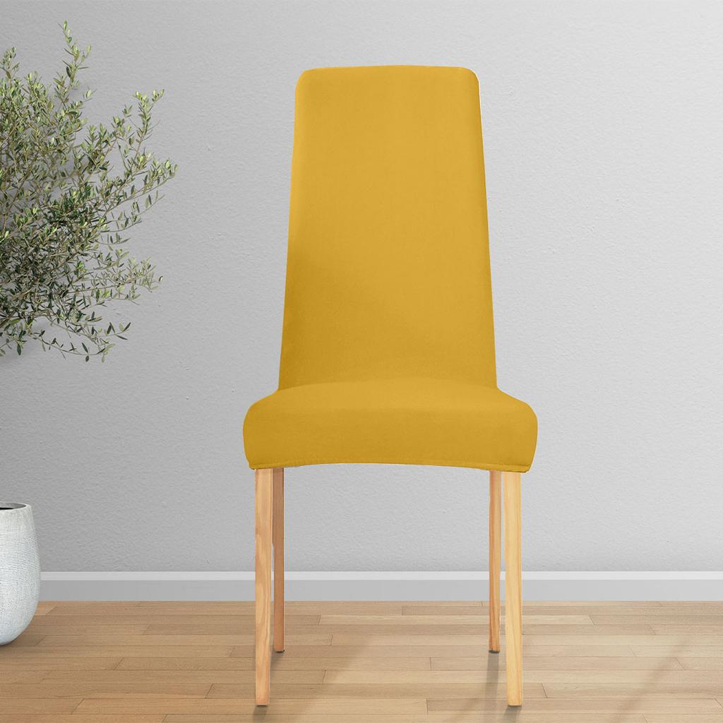 Cover For Chair, Narrow Backrest, Thick Honey Velvet Plush
