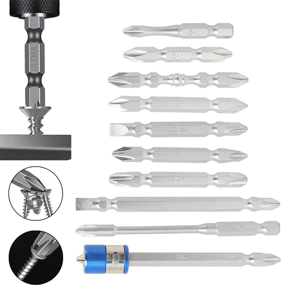 Alloy Steel Screwdriver For Driver Wrench Parts Hex Shank Electric Drill Bits