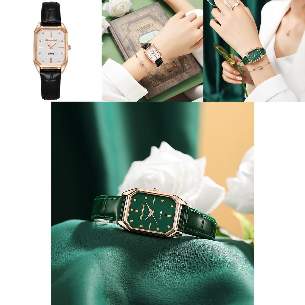 Elegant Small Green Watch For Women Perfect For Casual Style