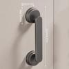 1/2Pcs Waterproof Suction Cup Door Handle Removable Bathroom Shower Auxiliary Handle  Bathroom
