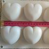 Real Shot Heart Silicone Cake Mold Mousse Wedding 3D Cake Decorating Tools Bakeware Dessert Moulds Baking Tool
