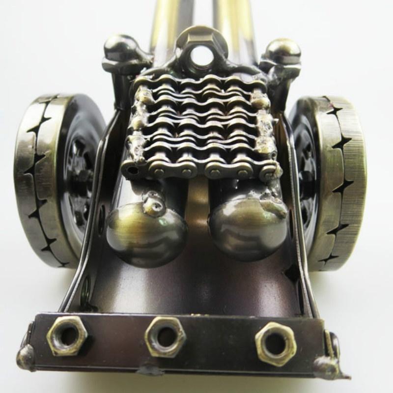 New Metal Cannon-model Creative Gift Iron Crafts Office Desktop Decoration