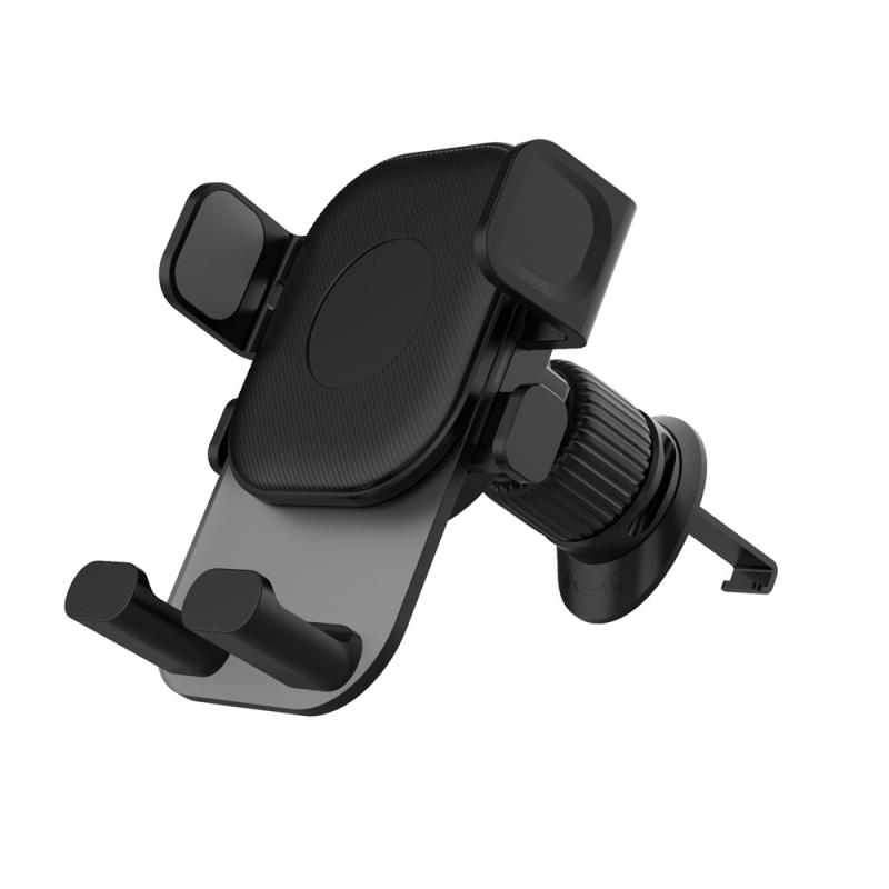 Universal Car Mobile Phone Holder Air Outlet 360-degree Rotating Hook-type Mechanical Arm Phone Stand Bracket Car Accessoies