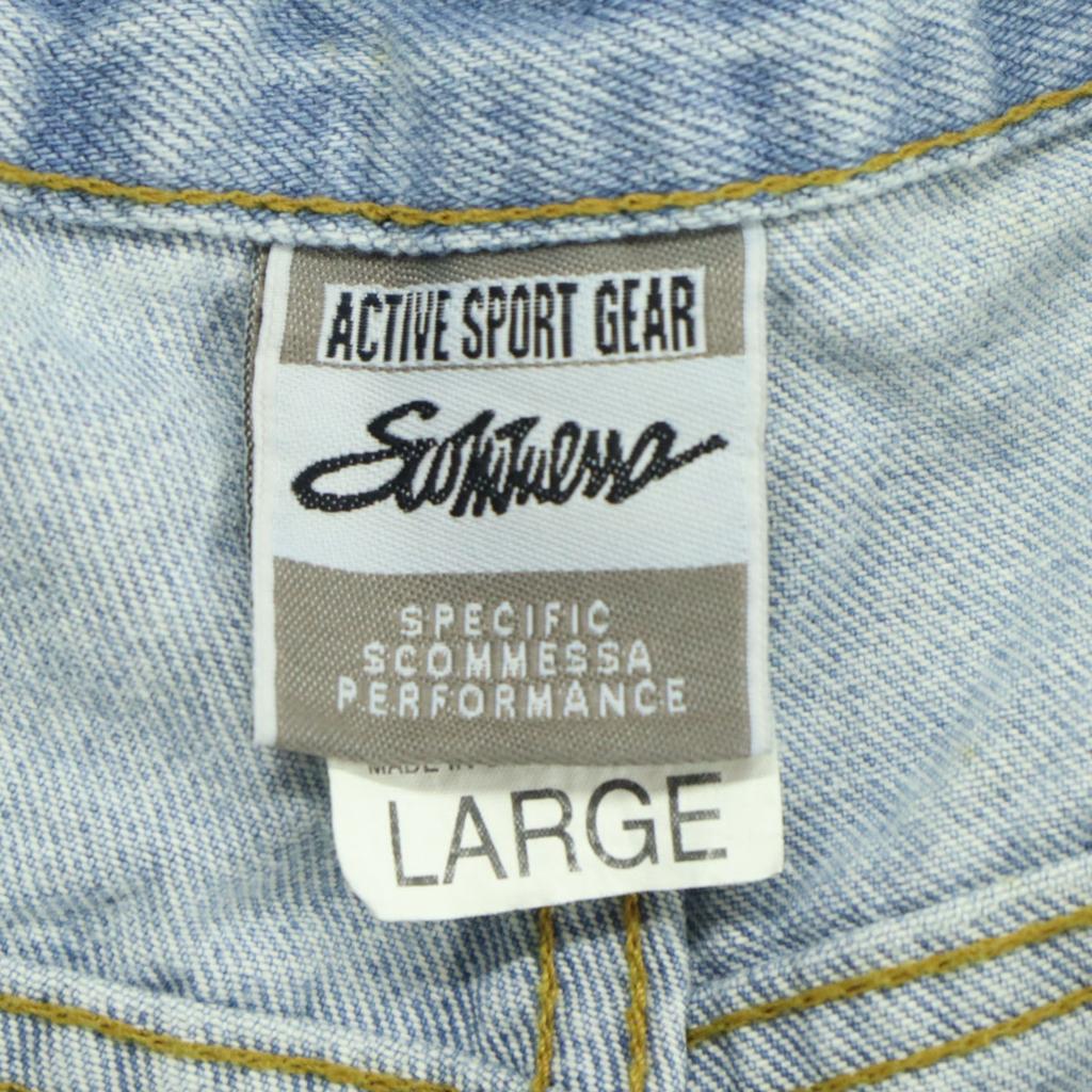 Ungetragen SCOMMESSA Shorts L Hellblau Herren Gebraucht