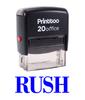 Printtoo RUSH Self Inking Rubber Stamp Office Stationary Custom Stamp-Black