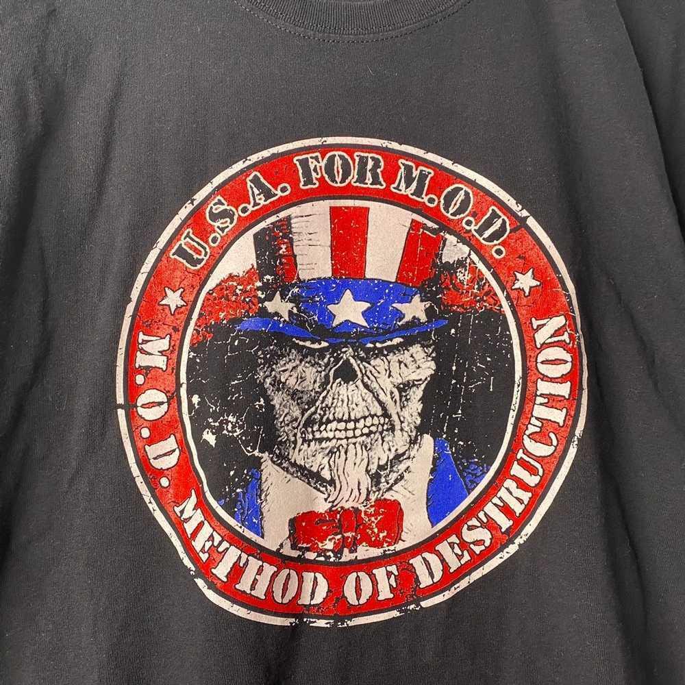 

2019 Tour M.O.D Method of Destruction Shirt Short Sleeve Black S-5XL Unisex T-Shirt XXXL